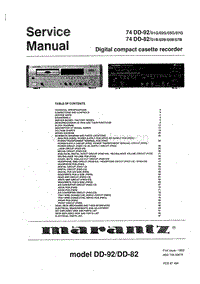 Marantz-DD-82-Service-Manual电路原理图.pdf