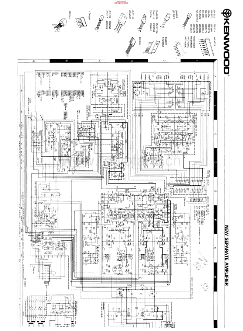 Kenwood-KA-1000-Schematic电路原理图.pdf_第1页