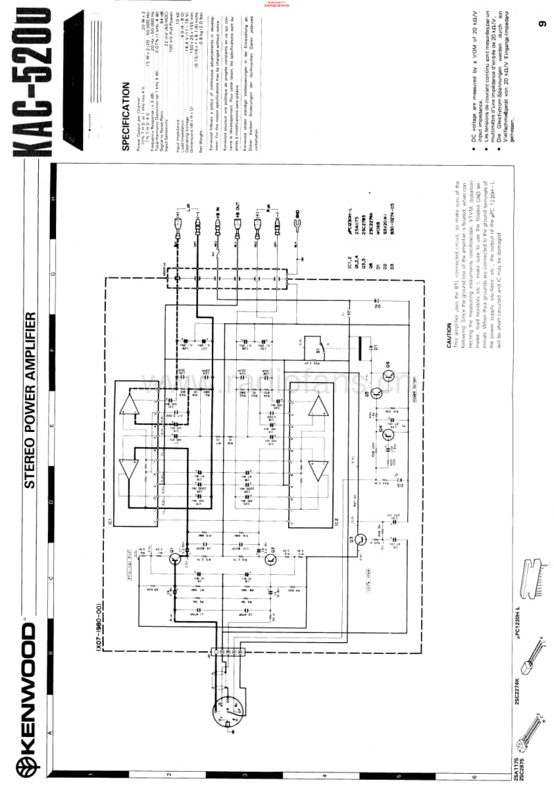 Kenwood-KA-5200-Schematic电路原理图.pdf_第1页