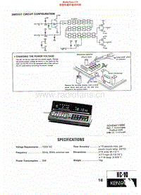Kenwood-HC-10-Schematic电路原理图.pdf
