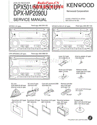 Kenwood-DPX-501-U-Service-Manual电路原理图.pdf