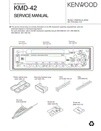Kenwood-KMD-42-Service-Manual电路原理图.pdf