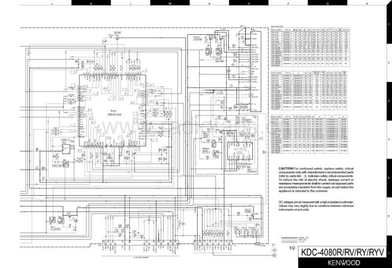 Kenwood-KDC-4080-Schematic电路原理图.pdf_第2页