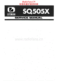 Luxman-SQ-505-X-Service-Manual电路原理图.pdf