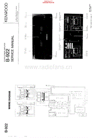 Kenwood-B-922-Service-Manual电路原理图.pdf
