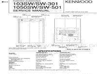 Kenwood-SW-301-Service-Manual电路原理图.pdf
