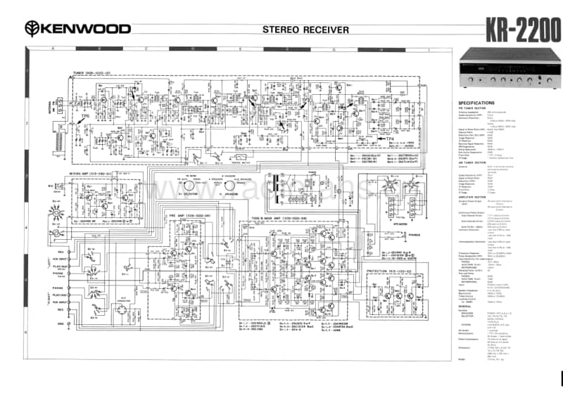 Kenwood-KR-2200-Schematic电路原理图.pdf_第1页