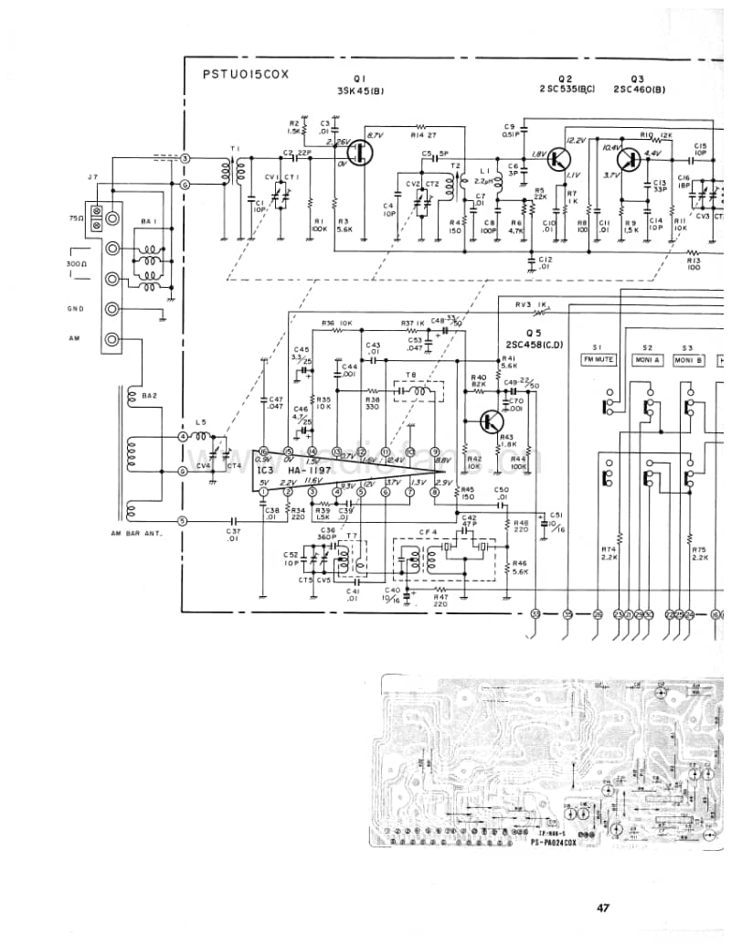 Lafayette-LR-3030-Service-Manual电路原理图.pdf_第3页
