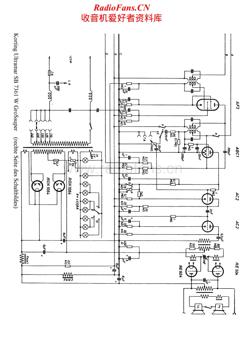 Korting-Ultramar-SB-7361-W-GroSuper-Schematic.pdf_第2页