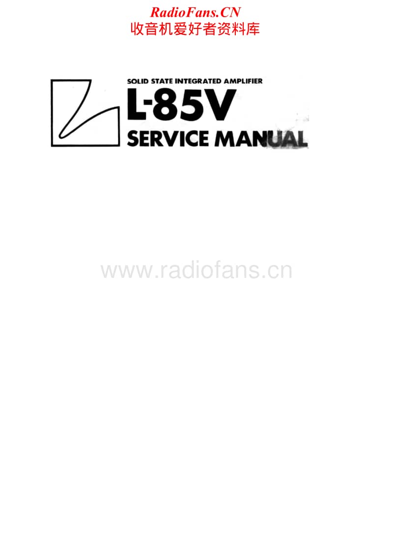 Luxman-L-85-V-Service-Manual电路原理图.pdf_第1页