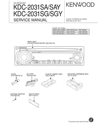 Kenwood-KDC-2031-SGY-Service-Manual电路原理图.pdf