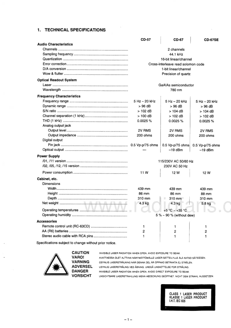 Marantz-CD-67-SE-Service-Manual电路原理图.pdf_第3页