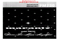 Marantz-PM-230-Service-Manual电路原理图.pdf