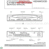 Kenwood-CV-150-HU-Service-Manual电路原理图.pdf
