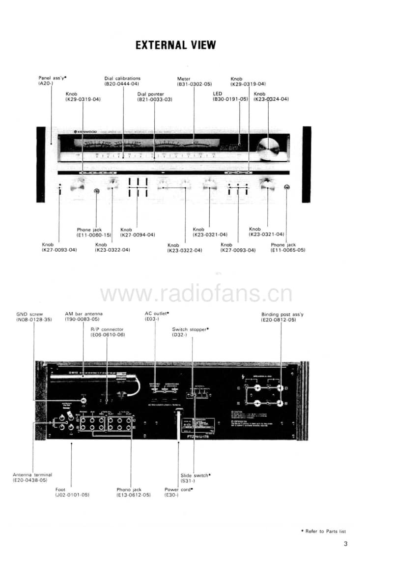 Kenwood-KR-7050-Service-Manual电路原理图.pdf_第3页