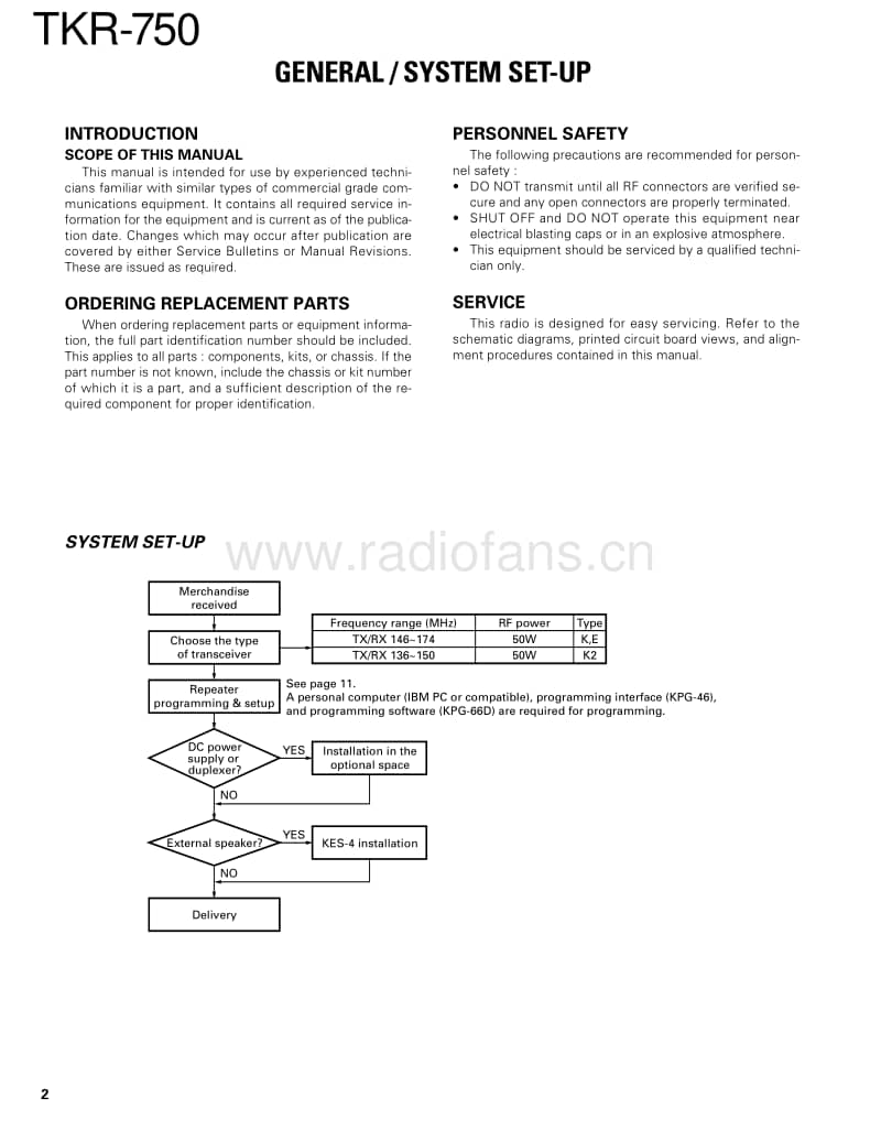 Kenwood-TKR-750-Service-Manual电路原理图.pdf_第2页
