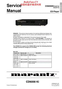 Marantz-CD-6000-Service-Manual-2电路原理图.pdf