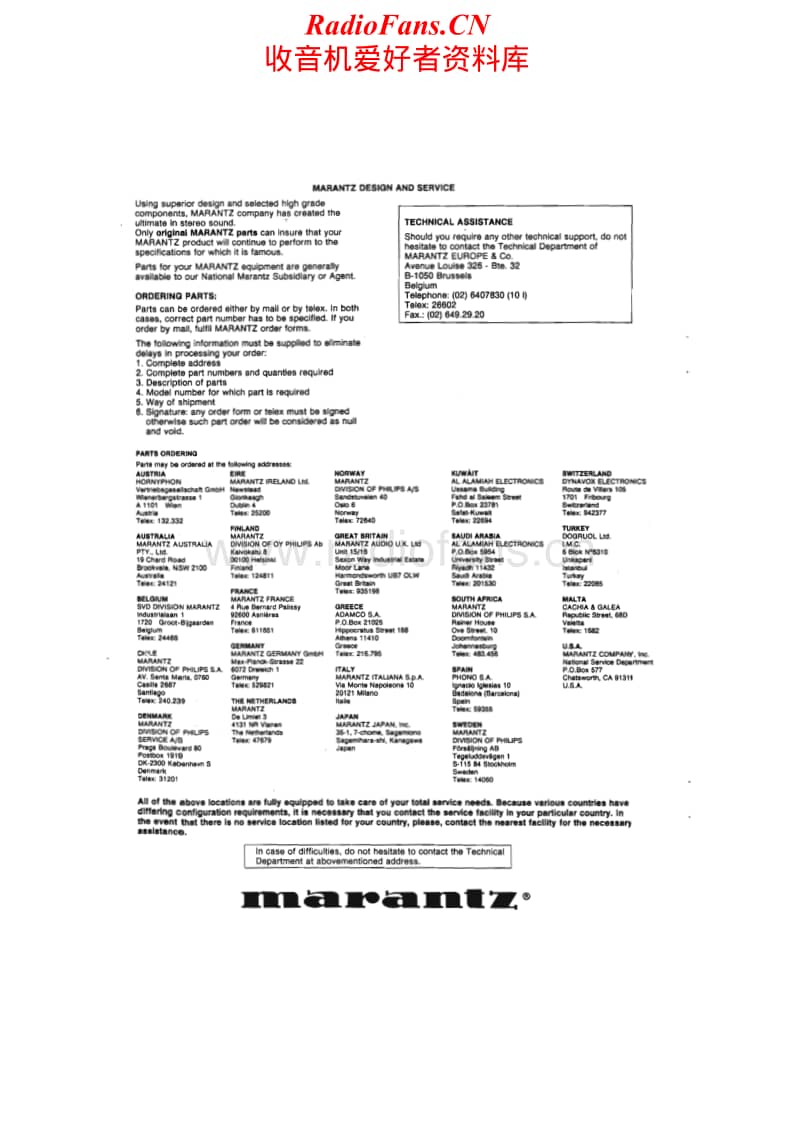 Marantz-2110-Service-Manual电路原理图.pdf_第2页