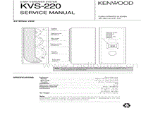 Kenwood-KVS-220-Service-Manual电路原理图.pdf