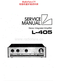 Luxman-L-405-Service-Manual电路原理图.pdf