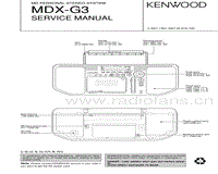 Kenwood-MDXG-3-Service-Manual电路原理图.pdf
