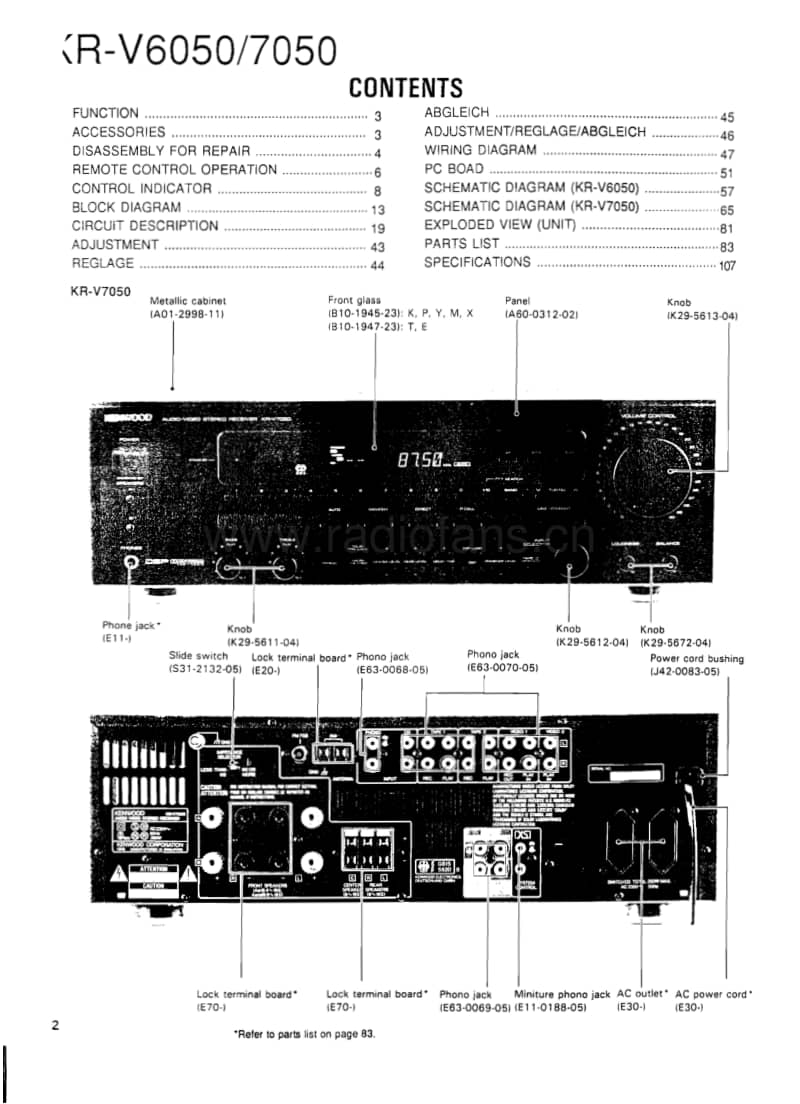 Kenwood-KRV-7050-Service-Manual电路原理图.pdf_第2页