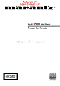 Marantz-DR-6050-Owners-Manual电路原理图.pdf