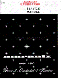 Marantz-4400-Service-Manual电路原理图.pdf