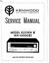 Kenwood-KR-10000-III-Service-Manual电路原理图.pdf
