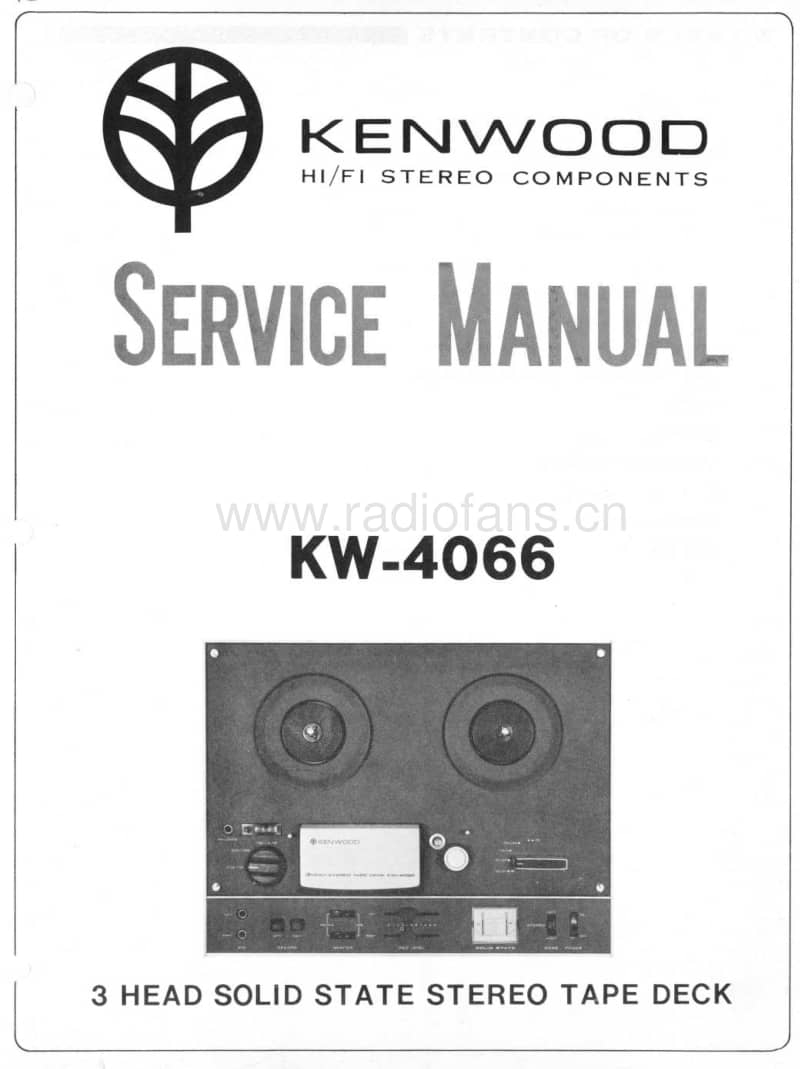 Kenwood-KW-4066-Service-Manual电路原理图.pdf_第1页