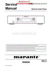 Marantz-NA-8005-Service-Manual电路原理图.pdf