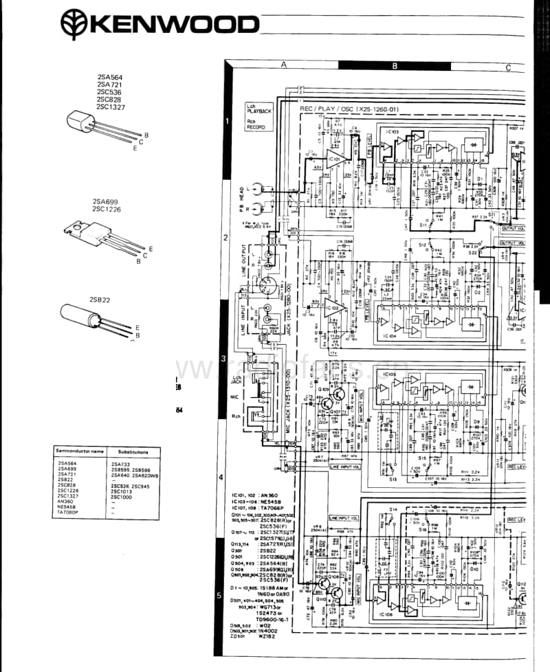 Kenwood-KX-1003-Schematic电路原理图.pdf_第1页