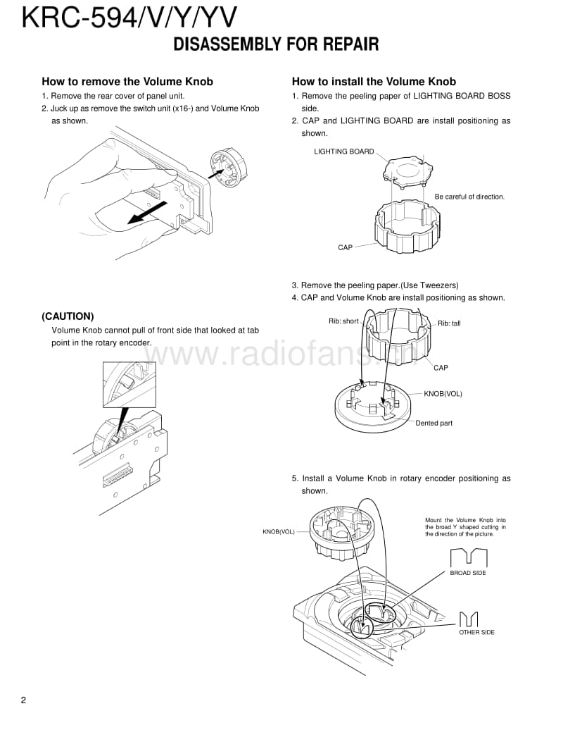 Kenwood-KRC-594-Y-Service-Manual电路原理图.pdf_第2页