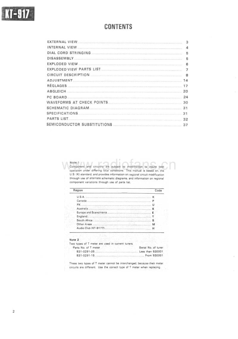 Kenwood-KT-917-Service-Manual电路原理图.pdf_第2页