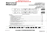 Marantz-CDR-630-Service-Manual电路原理图.pdf