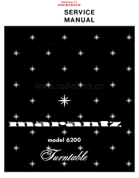 Marantz-6200-Service-Manual电路原理图.pdf