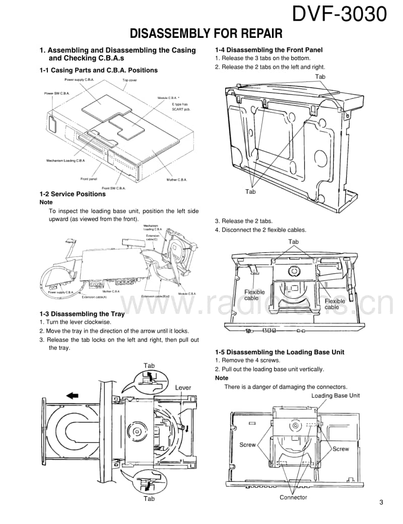 Kenwood-DVF-3030-Service-Manual电路原理图.pdf_第3页