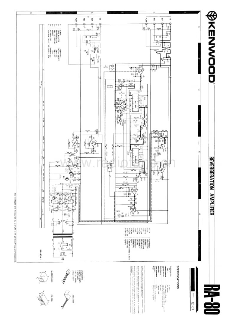 Kenwood-RA-80-Schematic电路原理图.pdf_第1页