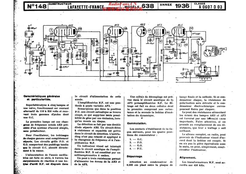 Lafayette-638-Schematic电路原理图.pdf_第1页