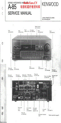 Kenwood-A-85-Service-Manual电路原理图.pdf
