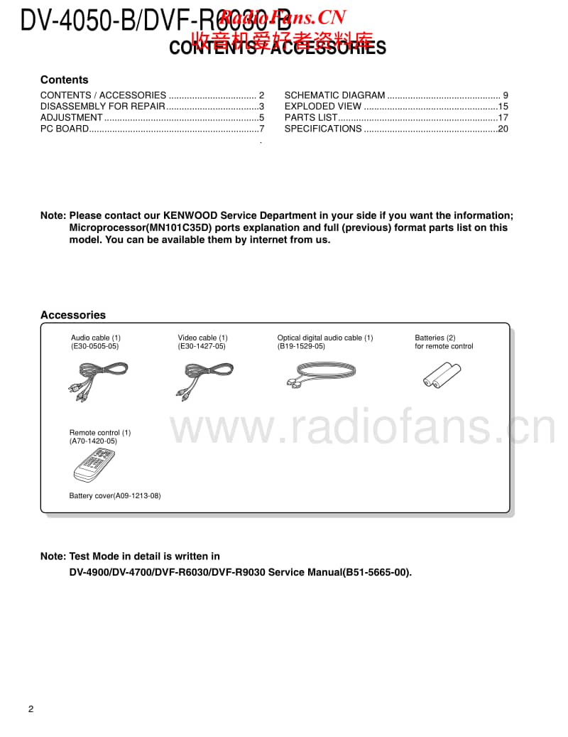 Kenwood-DVFR-6030-B-Service-Manual电路原理图.pdf_第2页