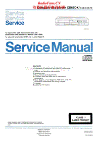 Marantz-CD-65-DX-Service-Manual电路原理图.pdf