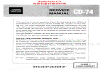Marantz-CD-74-Service-Manual电路原理图.pdf