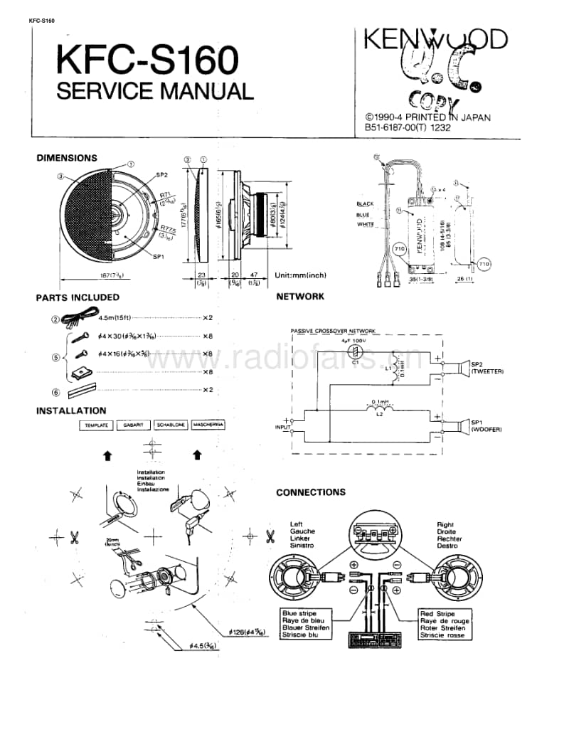 Kenwood-KFCS-160-Service-Manual电路原理图.pdf_第1页