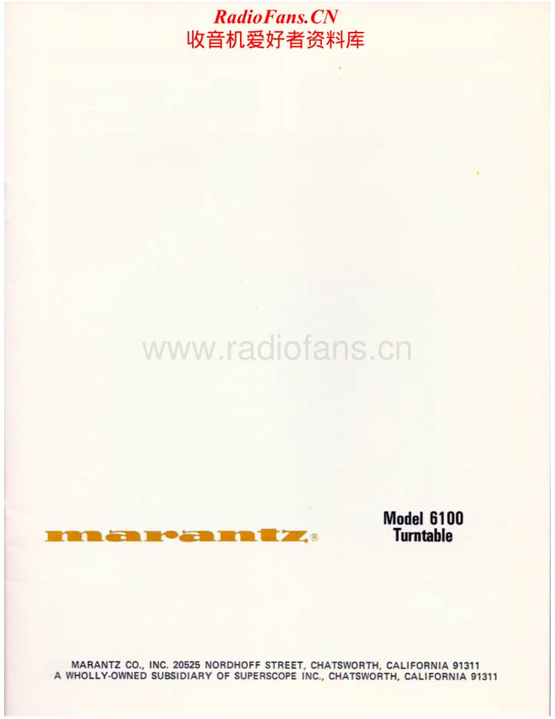 Marantz-6100-Owners-Manual电路原理图.pdf_第2页