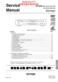 Marantz-DV-7000-Service-Manual电路原理图.pdf