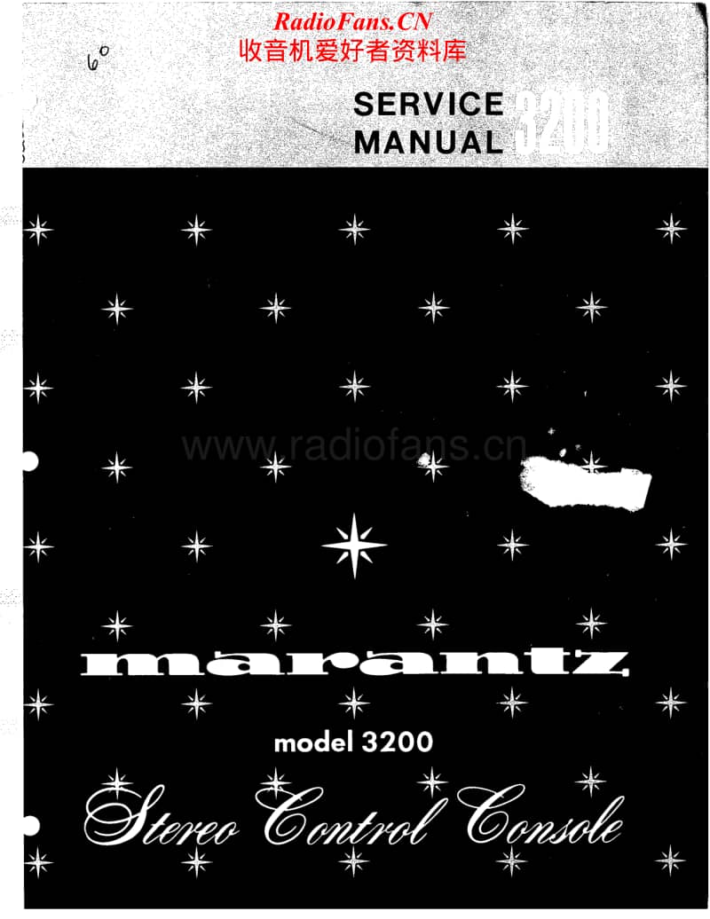 Marantz-3200-Service-Manual电路原理图.pdf_第1页