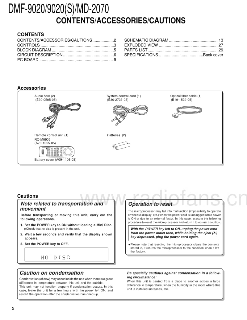 Kenwood-MD-2070-Service-Manual电路原理图.pdf_第2页