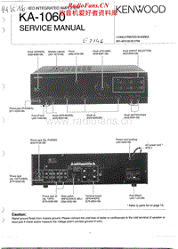 Kenwood-KA-1060-Service-Manual电路原理图.pdf