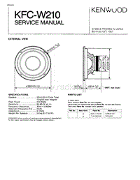 Kenwood-KFCW-210-Service-Manual电路原理图.pdf